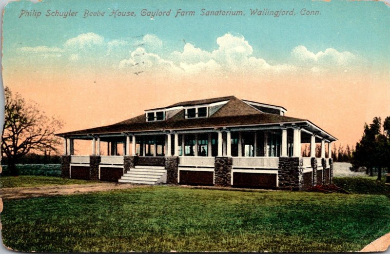 Connecticut Wallingford Gaylord Farm Sanatorium Philip Schuyler Beebe House 1914