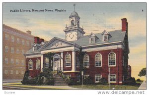 Public Library, Newport News, Virginia, PU-1941