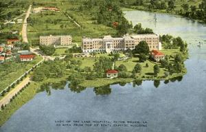 LA - Baton Rouge, Lady of the Lake Hospital, Viewed from atop Capitol Building