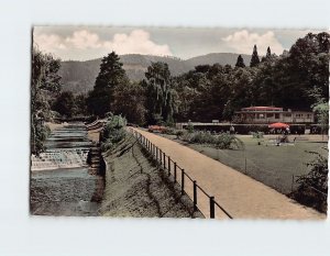 Postcard Kleingolf an der Oos, Baden-Baden, Germany