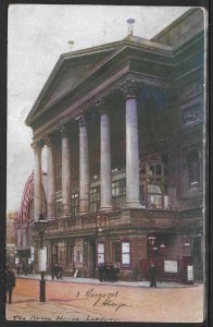 The Opera House, London, England, Great Britain, Early Postcard, Used in 1908