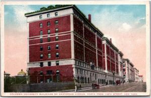 Columbia University Buildings on Amsterdam Ave at 114th St Vintage Postcard L02