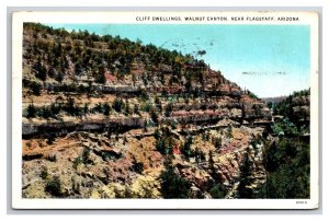 Walnut Canyon Cliff Dwellings Flagstaff AZ Arizona WB Postcard W22