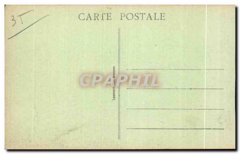 Old Postcard St Briac Bridge Cote D Emeraude