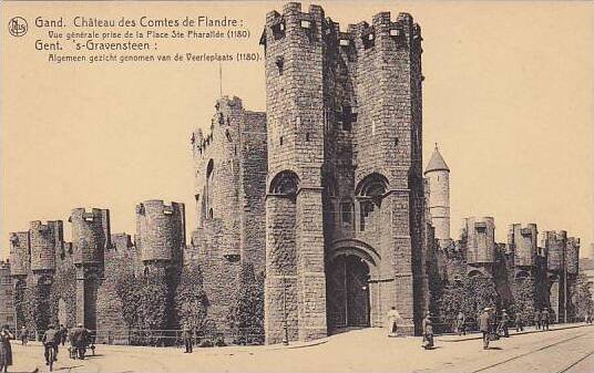 Belgium Gent Gand Le Chateau de Flandre