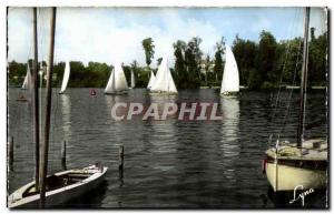 Bords de Seine - The Yachts - Sailboat - Old Postcard