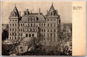 1909 State Capitol Albany New York Government Office Building Posted Postcard