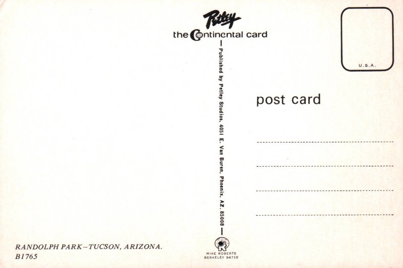 Randolph Park,Tucson,AZ BIN