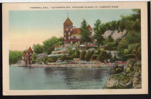 Ontario THOUSAND ISLANDS Hopewell Hall Alexandria Bay pm Bond Street Series WB