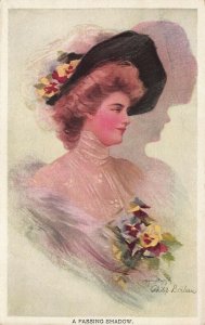 Philip Boileau A PASSING SHADOW Artist Signed Postcard