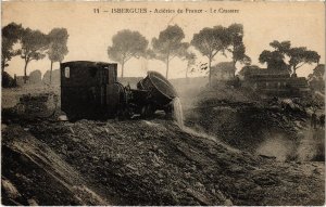 CPA AK ISBERGUES Acieres de France Le Crassier TRAM VAPEUR (977262)