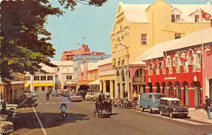 Front Street Hamilton Bermuda Postal used unknown 