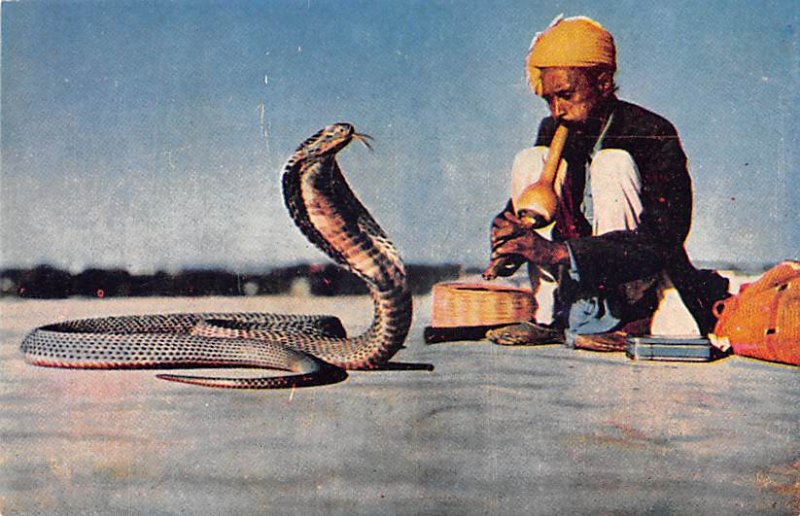 Snake Charmer India Unused 