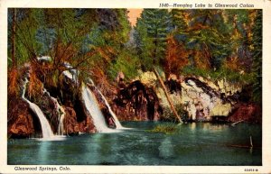 Colorado Glenwood Springs Hanging Lake In Glenwood Canon1944