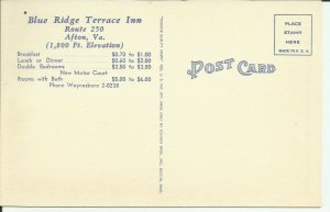 Afton, Va., Blue Ridge Terrace Inn