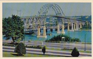 No 105 Pattullo Bridge Spanning The Fraser River At New Westminster Bristish ...