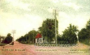 Clarinda Avenue Christian Church - Shenandoah, Iowa IA  