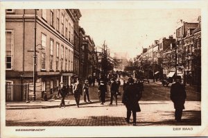 Netherlands Den Haag Herengracht The Hague Vintage Postcard C089