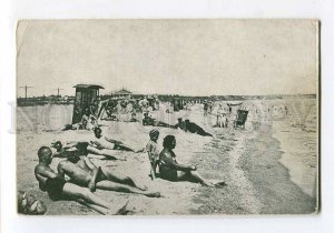 3043977 ODESSA people on Louzanovka Beach Vintage PC