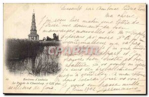 Postcard Old Surroundings Amboise Pagoda of Chanteloup