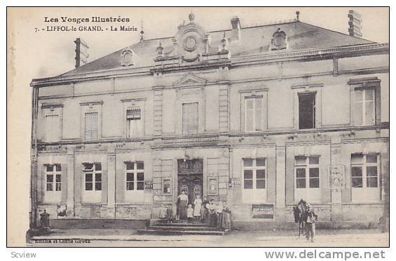 Women & Children, La Mairie, Liffol-le-Grand (Vosges), France, 1900-1910s