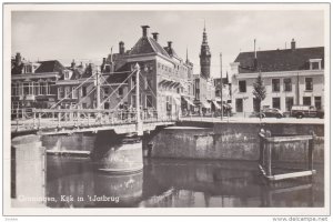 RP; GRONINGEN, Netherlands; Kijk in 'tJatburg, Bridge, Classic Cars, 1930s