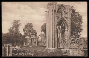 York, St, Mary's Abbey