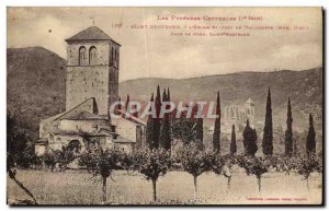 Old Postcard The Pyrenees Central Saint Bertrand L & # 39Eglise St Just De Va...