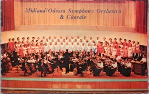 Postcard Midland/Odessa Symphony Orchestra & Chorale Texas