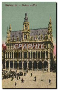 Brussels Old Postcard King's House
