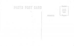 Winamac Indiana Pennsylvania Railroad train depot real photo pc Z49846