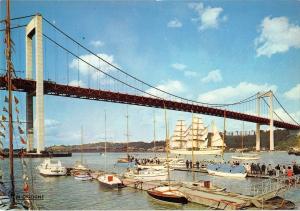 BR86007 bordeaux le grand pont d aquitaine france ship bateaux