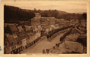 CPA AUMALE - Panorama de l'École Departementale (105724)