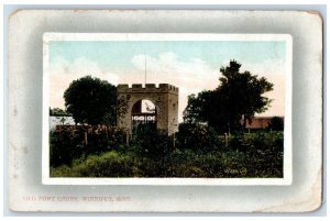 c1910 Old Fort Garry Winnipeg Manitoba Canada Posted Antique Postcard