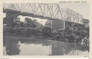 VANDALIA , Illinois , 1910s ; Kaskaskia River Bridge