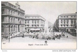 Piazza Della Borsa, Napoli (Campania), Italy, 1900-1910s