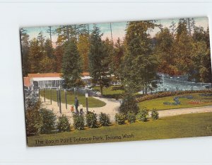 Postcard The Zoo in Point Defiance Park, Tacoma, Washington