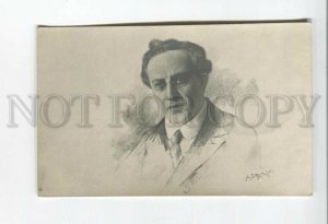 478250 Vasily KACHALOV Russian DRAMA Theatre ACTOR postcard PHOTO GORSTEIN
