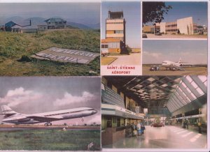 AIRPORTS France 84 Postcards pre-1980 (L3824)