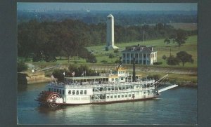 Ca 1965 Post Card New Orleans LA The Creole Queen Paddle Wheeler