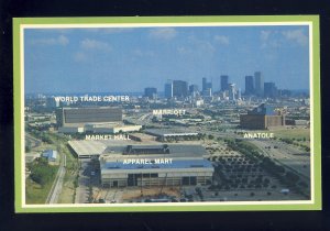 Dallas, Texas/TX  Postcard, World Trade Center-Marriott-Anatole-Market Hall
