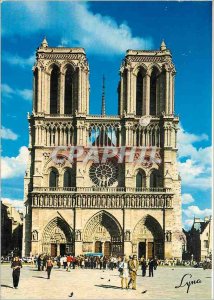 Modern Postcard Paris La Cathedrale Notre Dame