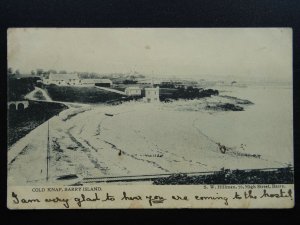 Wales BARRY ISLAND Cold Knap c1905 Postcard by S.W. Hillman of Barry