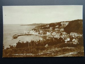 Cornwall ST MAWES A General View c1923 RP Postcard by H.S. Edmonds / Valentine