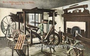 Martha Washington Spinning Room - Mount Vernon, Virginia