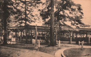 Vintage Postcard Amphitheatre Lake Chautauqua New York NY Albertype Co.Pub.