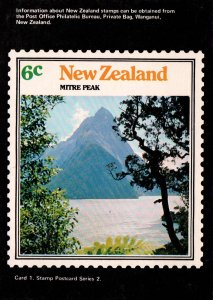 Mitre Peak,New Zealand Stamp BIN