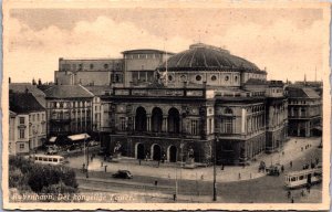 Denmark Kjøbenhavn Det Kongelige Teater Copenhagen Vintage Postcard C023