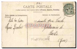 Surroundings of Pont a Mousson Old Postcard A corner of the village of Mousso...