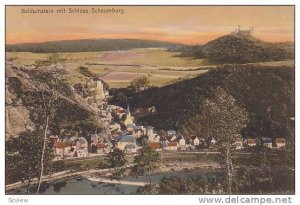 Balduinstein Mit Schloss Schaumburg (Lower Saxony), Germany, 1900-1910s